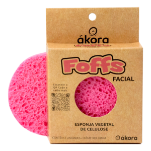 Foffs - Esponja Vegetal de Celulose Facial